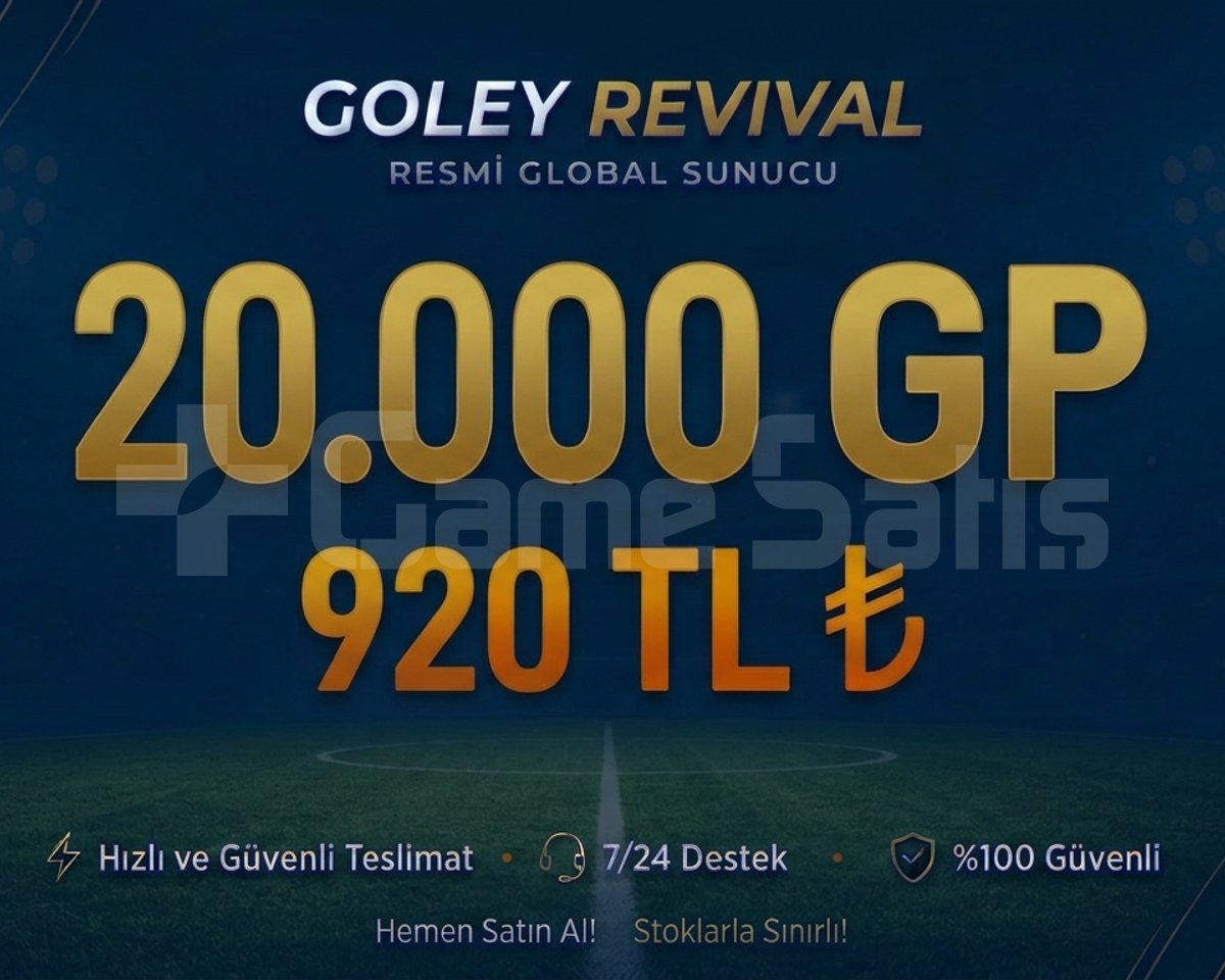 REVİVAL 20K GP 920TL ANINDA TESLİM DM!