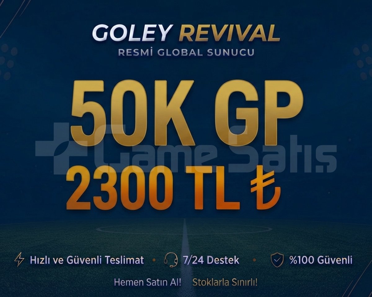 REVİVAL 50K GP 2300TL ANINDA TESLİM DM!