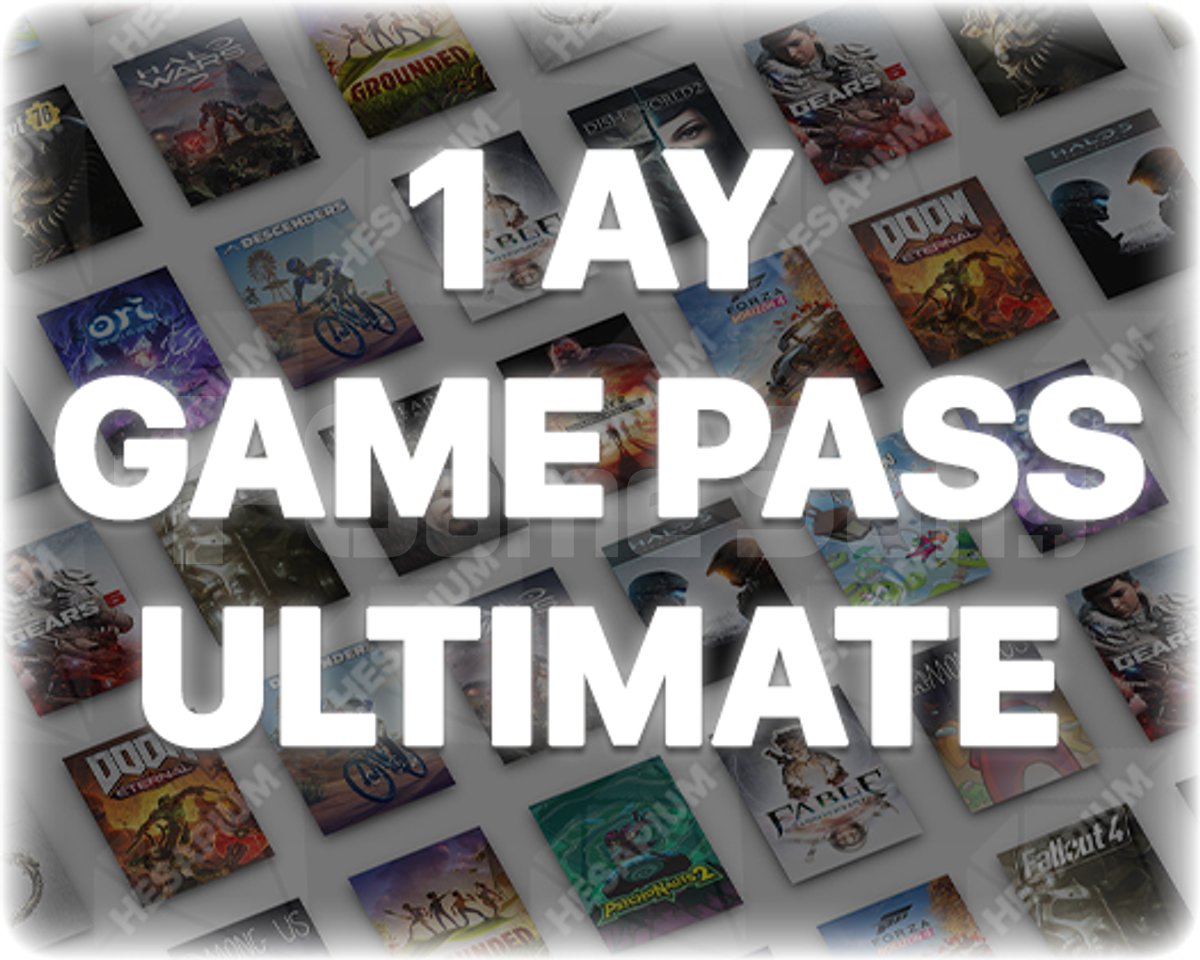 XBOX GAME PASS ULTIMATE KENDİ HESABINIZA