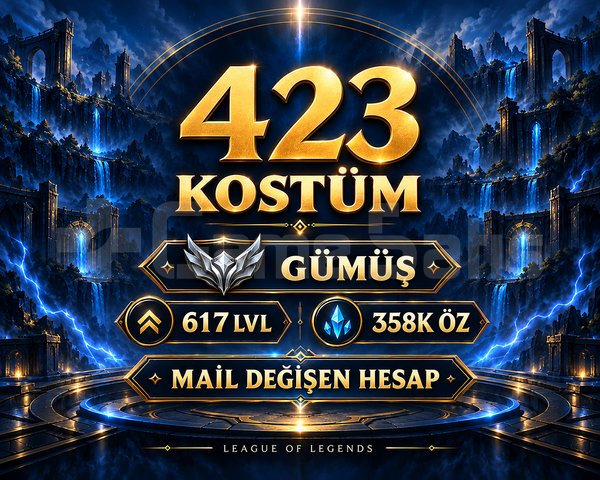 423 KOSTÜM 358K ÖZ 617 LVL MAİLLİ HESAP