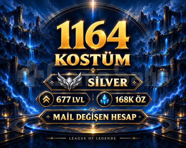1164 KOSTÜM 168K ÖZ 677 LVL MAİLLİ HESAP
