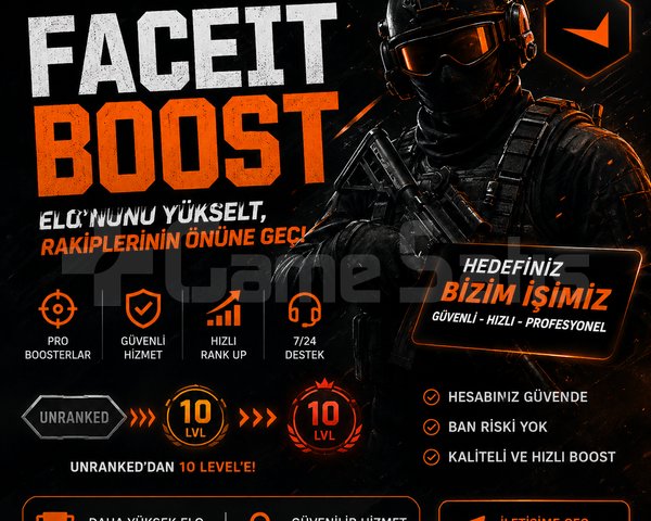 FACEİT RANK BOOST 10LVLDEN