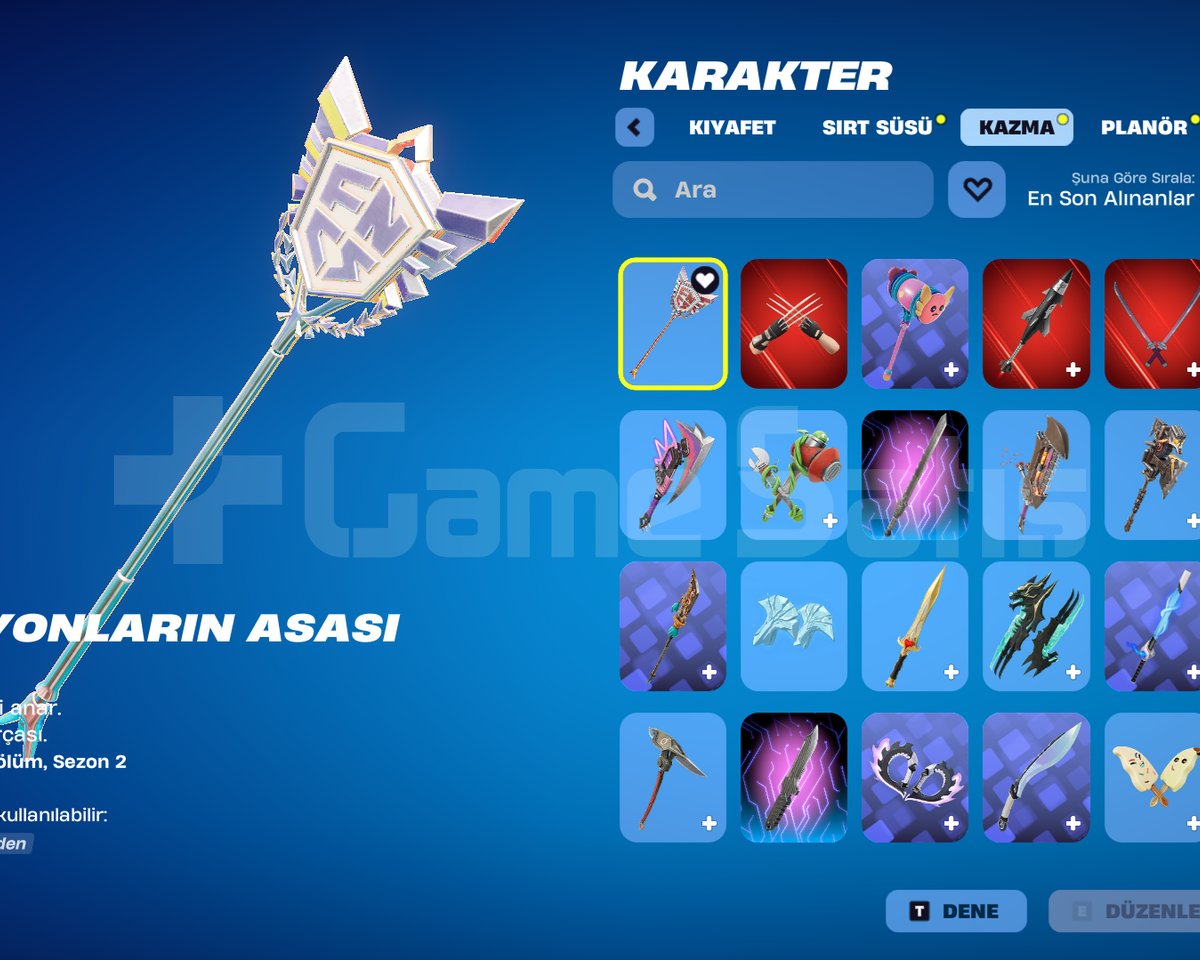 FORTNİTE SAHİBİNDEN HESAP