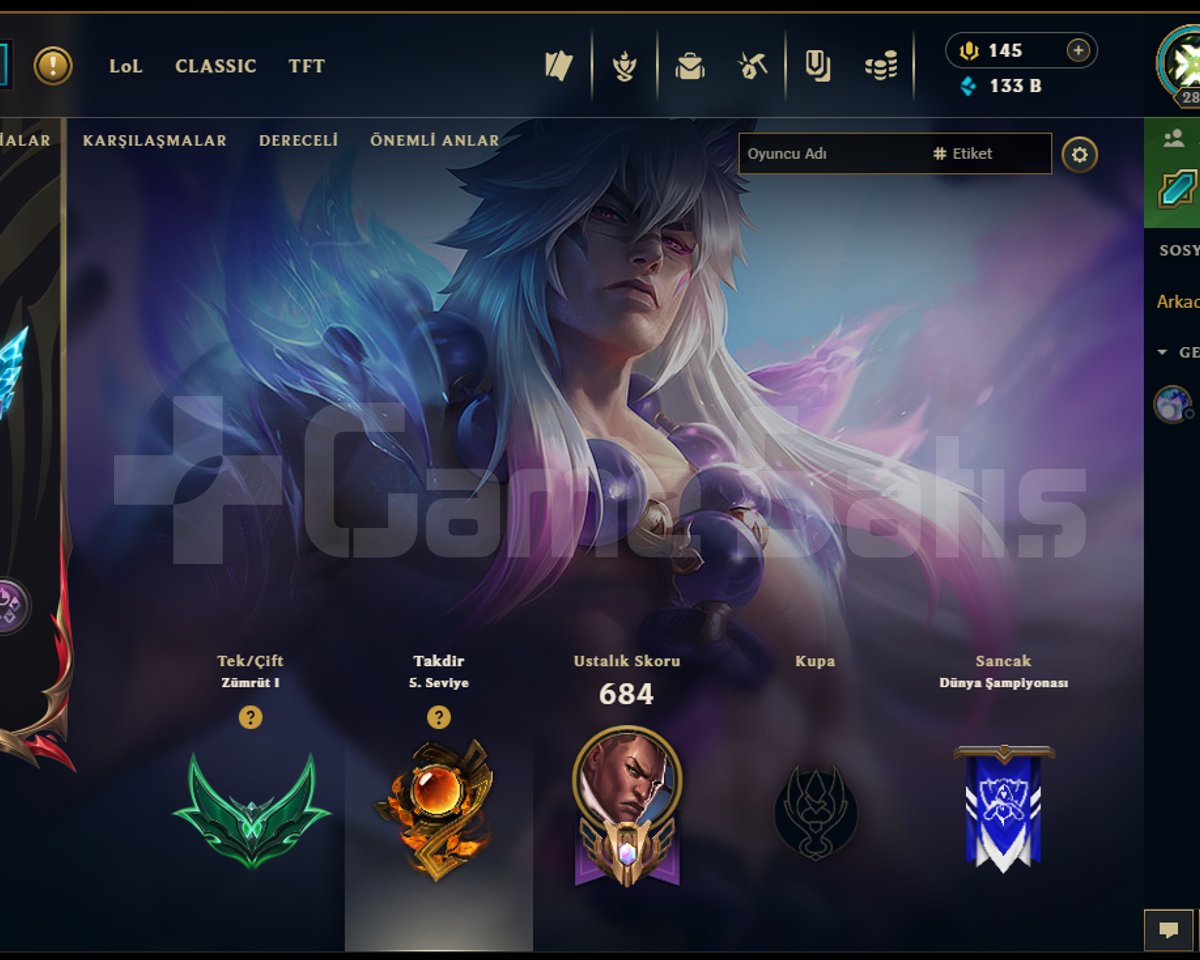 EUW WEST EMERALD 1 75 LP ADC MAİN