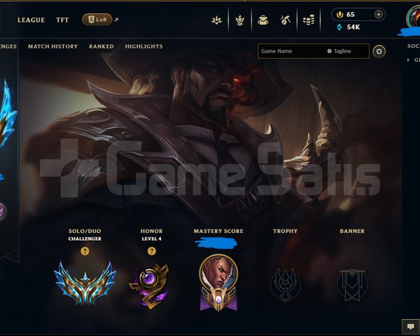 chall adc main yüksek elo booster