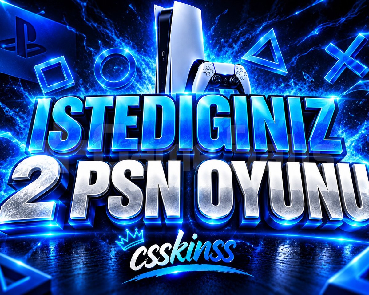İstediğiniz 2 PSN Oyunu PS4/PS5/PS5 PRO