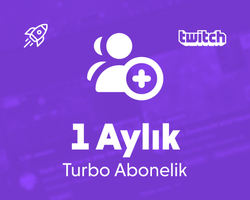 Twitch 1 Aylık Turbo Abonelik