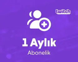 Twitch 1 Aylık Abonelik