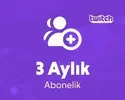 Twitch 3 Aylık Abonelik
