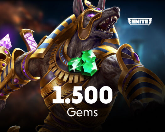 Smite 1500 Gems
