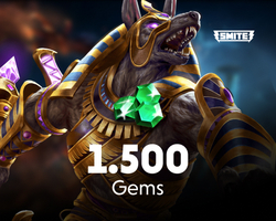 Smite 1500 Gems