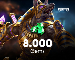 Smite 8000 Gems