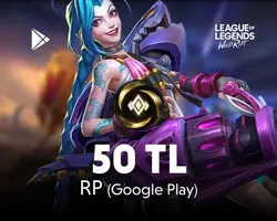 League of Legends Wild Rift RP 50 TL Google Play