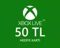 50 TL Xbox Live Hediye Kartı
