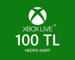 100 TL Xbox Live Hediye Kartı