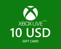 10 Usd Xbox Live Gift Card