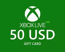 50 Usd Xbox Live Gift Card