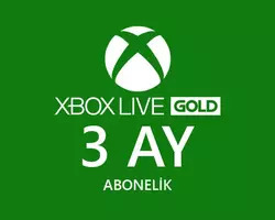 Xbox Live Gold 3 Aylık Abonelik