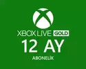 Xbox Live Gold 12 Ay Abonelik