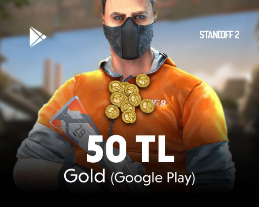 Standoff 2 Gold 50 TL Google Play