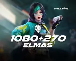 Free Fire 1080 Elmas + 270 Bonus