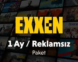 Exxen 1 Aylık Üyelik Reklamsız