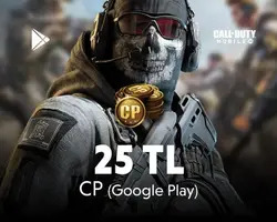 Call Of Duty Mobile (CP) Google Play 25 TL