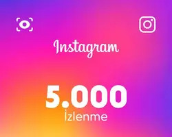 Instagram 5000 İzlenme