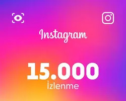 Instagram 15000 İzlenme