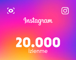Instagram 20000 İzlenme