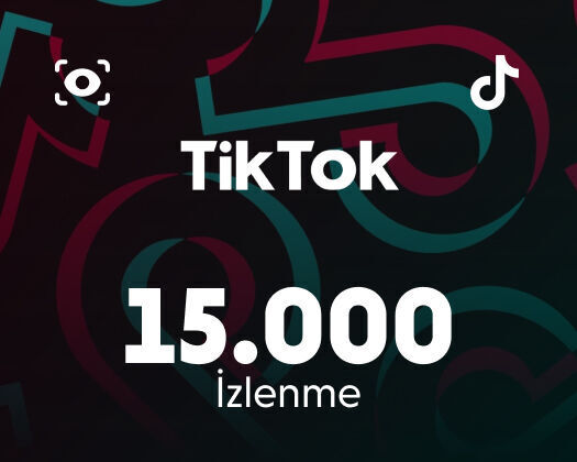 TikTok 15.000 İzlenme