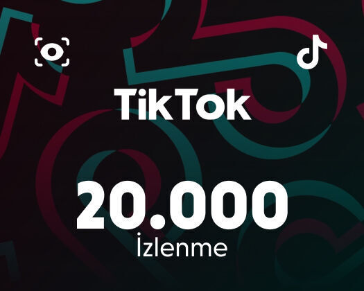 TikTok 20.000 İzlenme