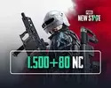 Pubg New State 1.500 NC + 80 Bonus