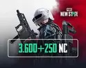 Pubg New State 3.600 NC + 250 Bonus