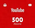 YouTube 500 Abone
