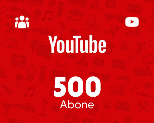 YouTube 500 Abone