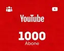 YouTube 1000 Abone