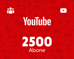 YouTube 2500 Abone