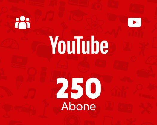 YouTube 250 Abone
