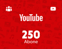 YouTube 250 Abone