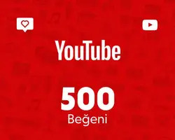 YouTube 500 Beğeni