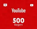 YouTube 500 Beğeni