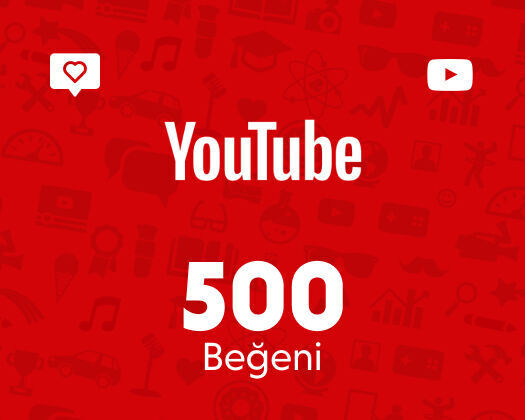 YouTube 500 Beğeni