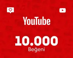 YouTube 10.000 Beğeni