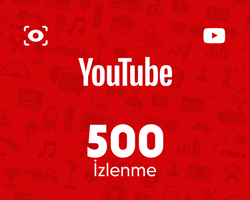 YouTube 500 İzlenme