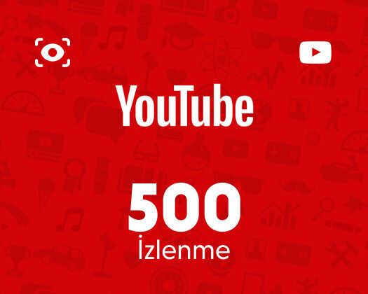 YouTube 500 İzlenme