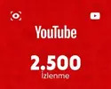 YouTube 2.500 İzlenme