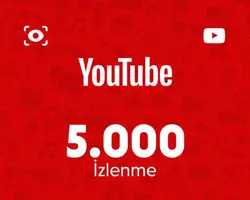 YouTube 5.000 İzlenme