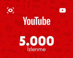 YouTube 5.000 İzlenme