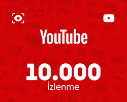 YouTube 10.000 İzlenme